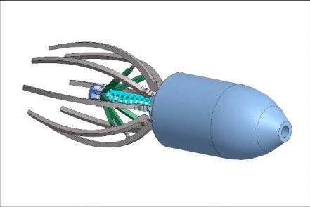 CAD image of robot design